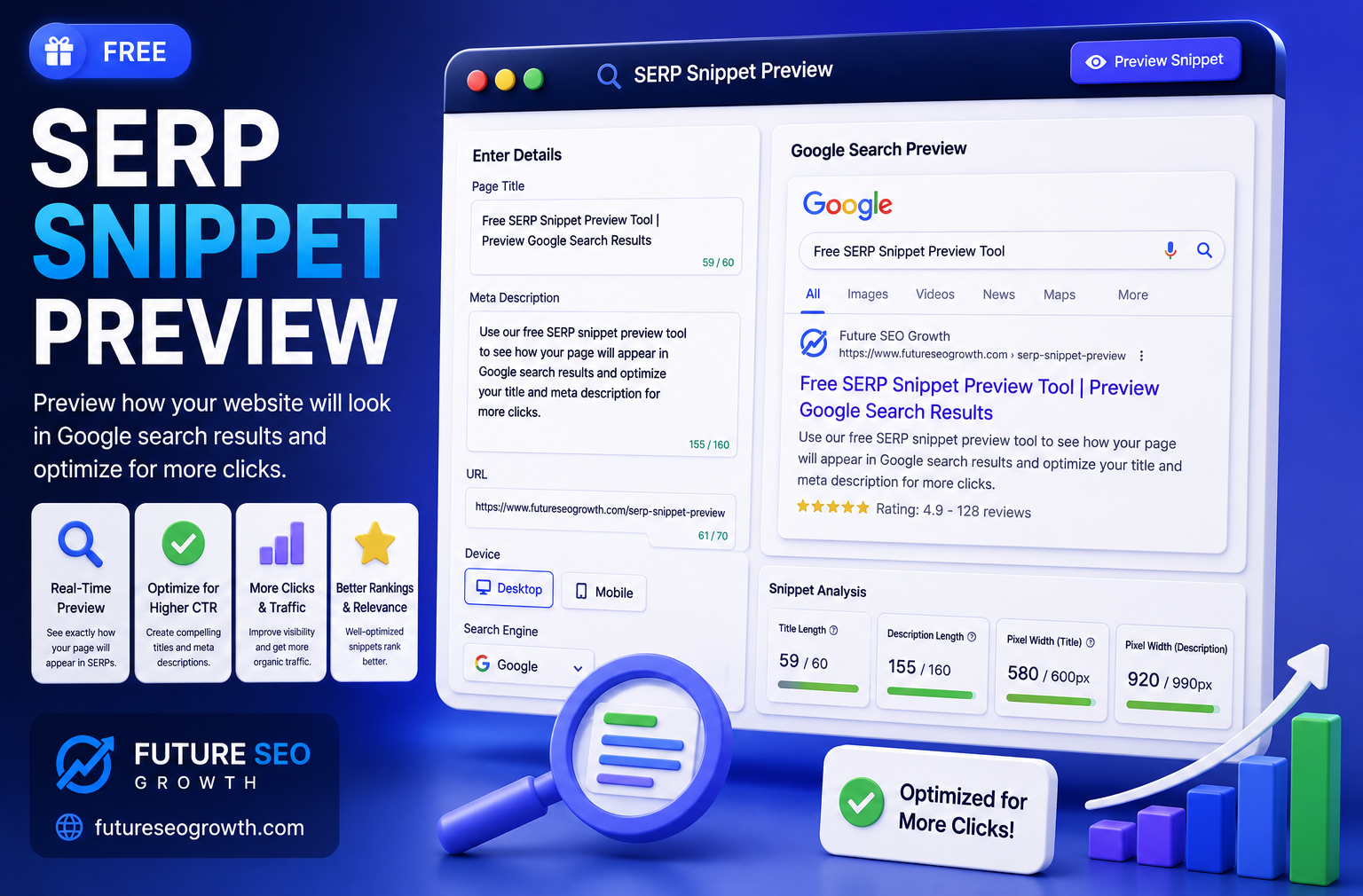 SERP Snippet Preview: How to Optimize Your Google Listing