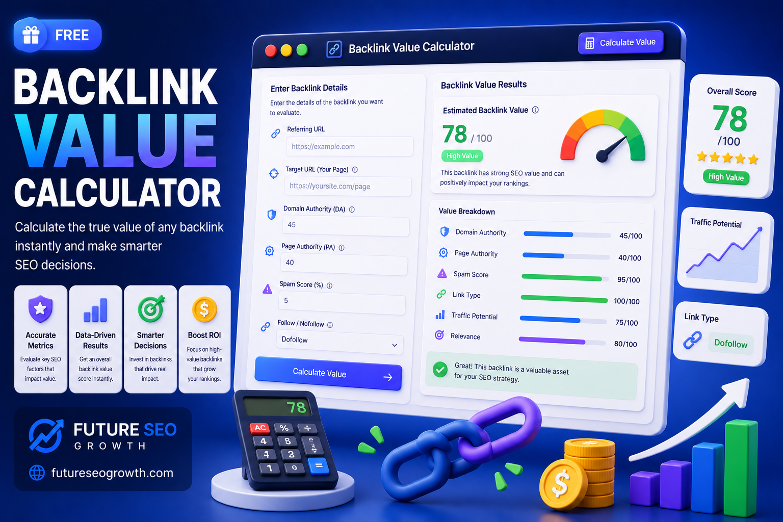 Backlink Value Calculator: How Much Is a Backlink Worth?